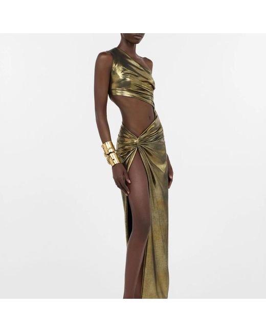 Roberto Cavalli Green Party Dresses
