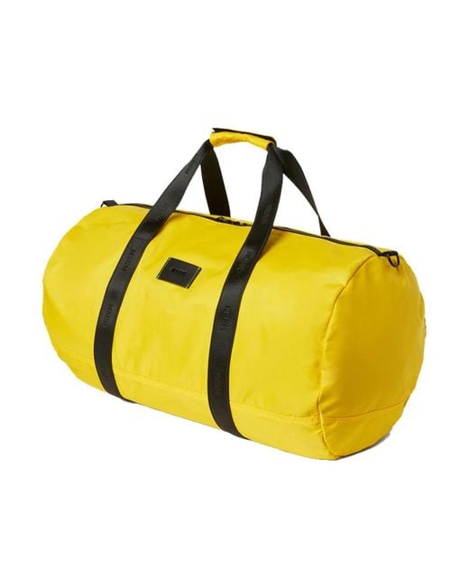 MSGM Yellow Weekend Bags for men