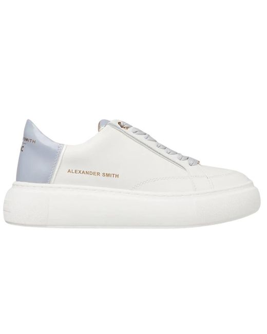 Alexander Smith White Nachhaltige Sneakers Mit Bio-Basierten Materialien