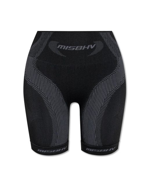 M I S B H V Korte Leggings Met Logo in het Black