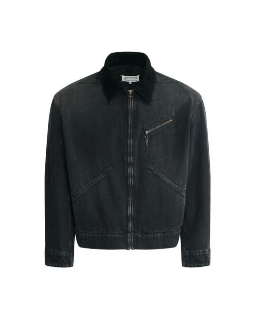 Maison Margiela Denimjacke in Black für Herren