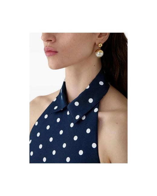 Carolina Herrera Metallic Earrings