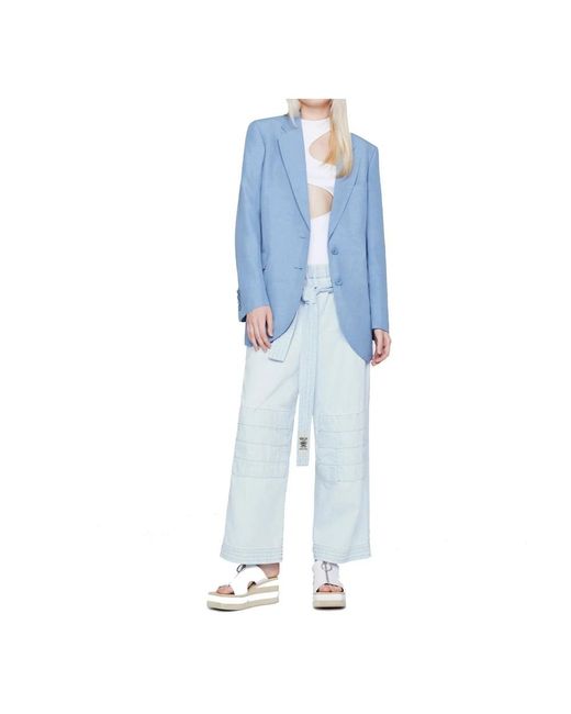 Stella McCartney Blue Straight Jeans
