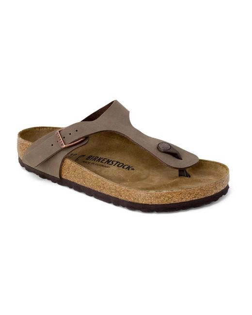 Birkenstock Brown Flip Flops