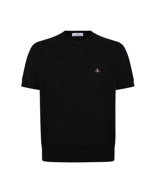 Vivienne Westwood Black Round-Neck Knitwear for men