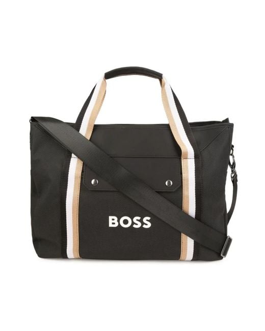 Boss Black Tote Bags