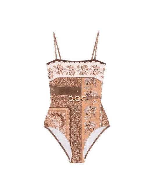 Zimmermann Brown One-Piece