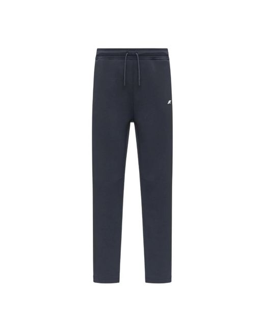 K-Way Blue Sweatpants for men