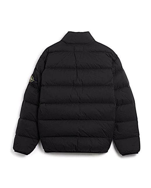 Stone Island Black Winter Jackets for men