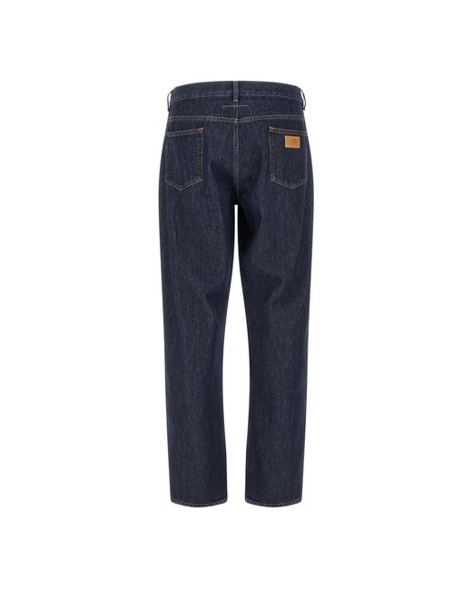 MM6 by Maison Margiela Blue Straight Fit Jeans for men