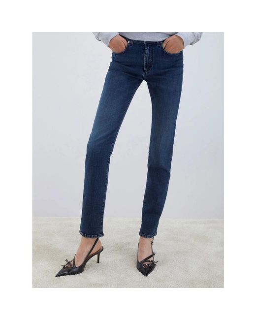 Roy Rogers Blue Straight Fit Jeans