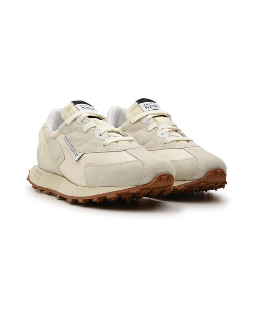 RUN OF White Sneakers for men