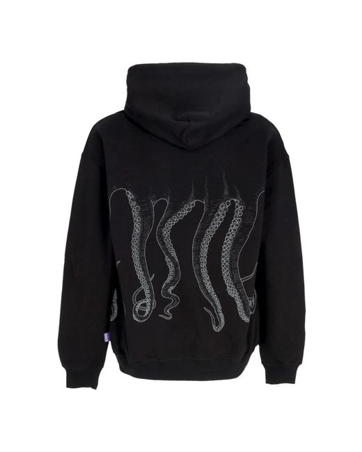 Octopus Black Hoodies for men