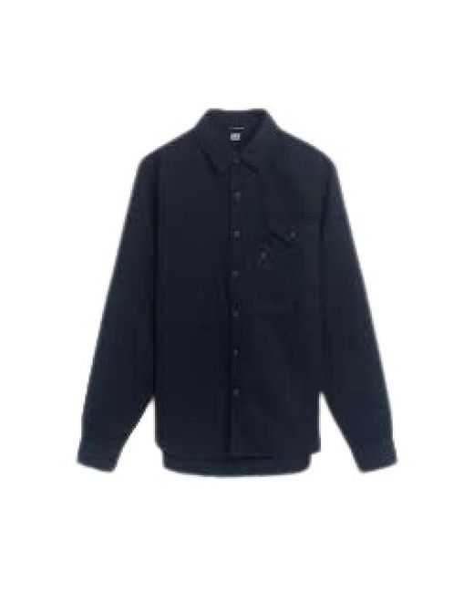 C P Company Stijlvolle Overshirt Voor Mannen in het Blue voor heren