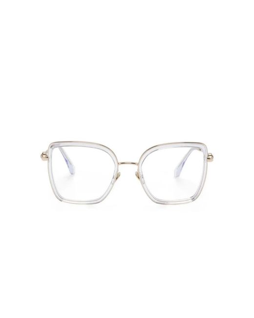 Chanel White Glasses