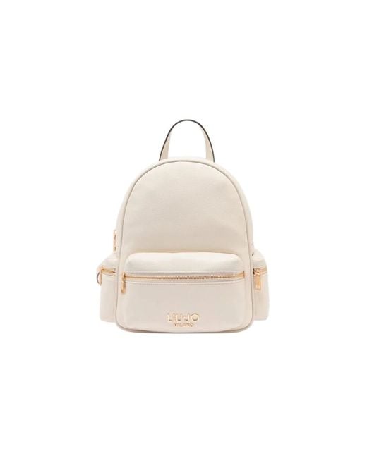 Liu Jo White Backpacks