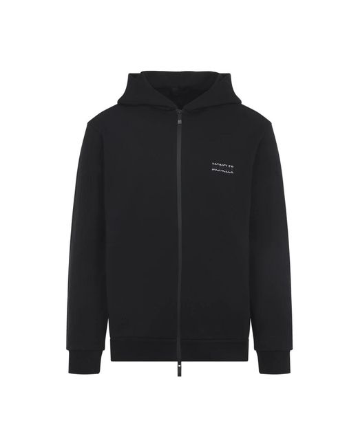 Moncler Black Zip-Throughs for men