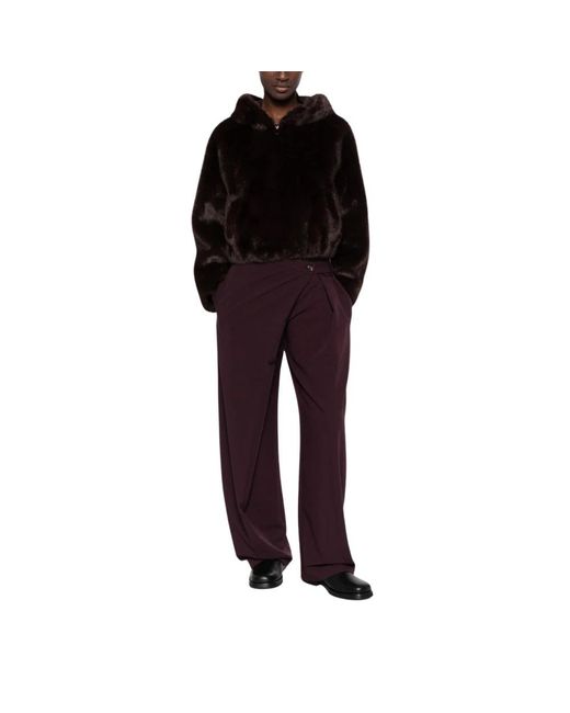 Pinko Black Wide Trousers