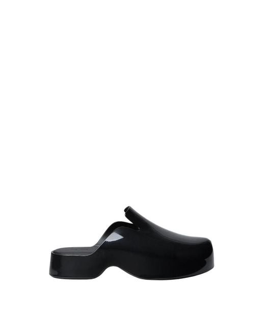 Melissa Black Mules