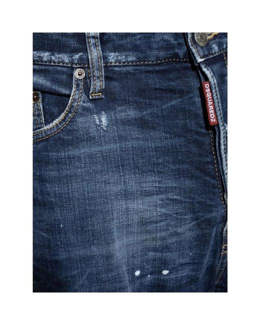 Slim-Fit Jeans DSquared² de hombre de color Blue