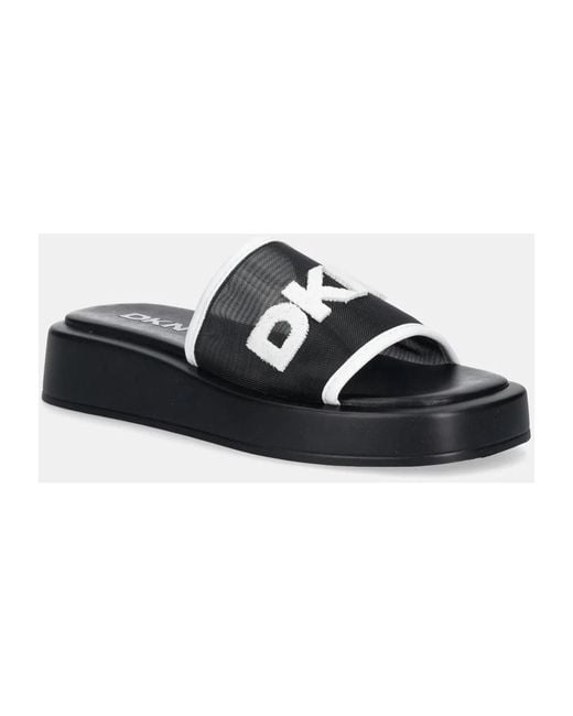 Sliders DKNY en coloris Black