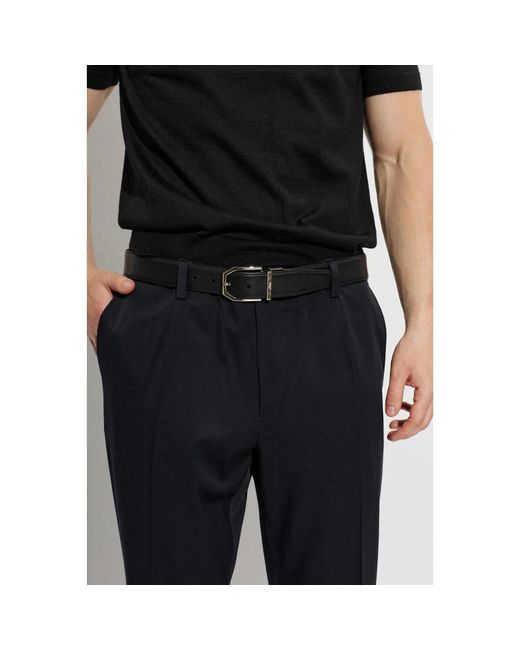 Belts di Brioni in Black da Uomo