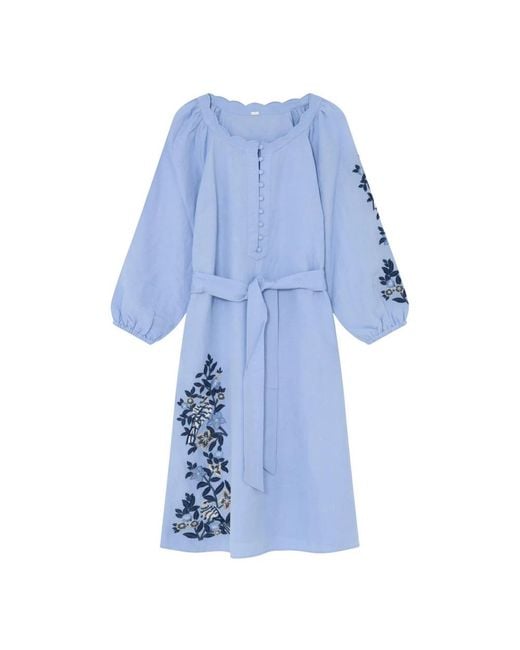 GUSTAV Blue Shirt Dresses