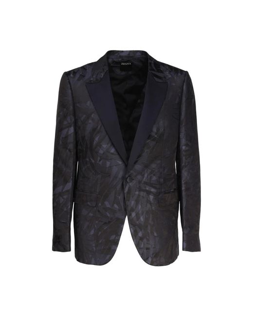 Zegna Blazers in het Black voor heren