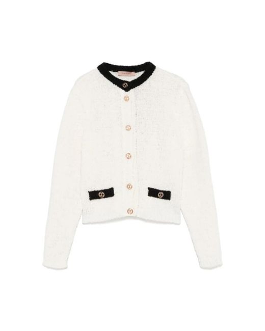 Cardigans Twinset de color White