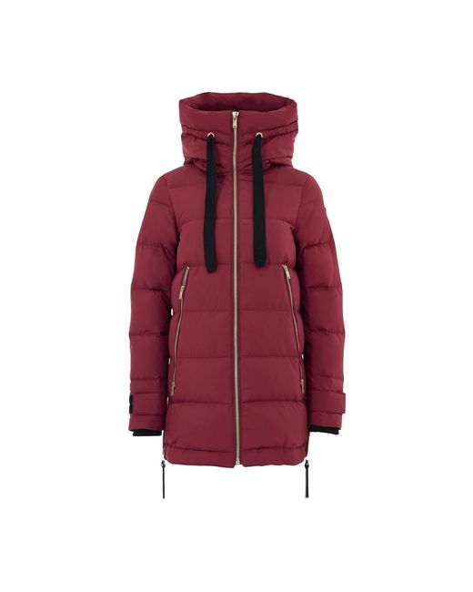 Moose Knuckles Red Parkas
