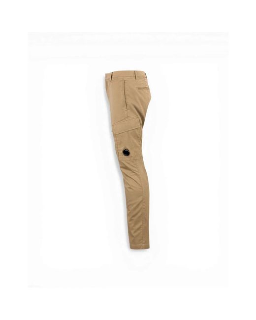 C P Company Natural Slim-Fit Trousers for men