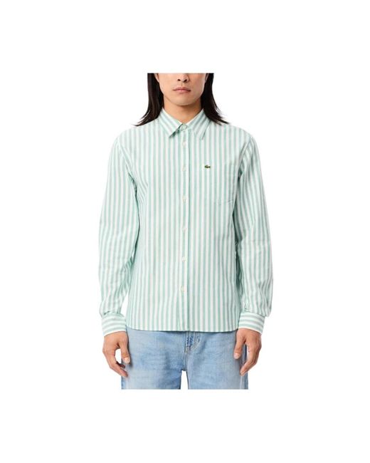 Lacoste Blue Casual Shirts for men