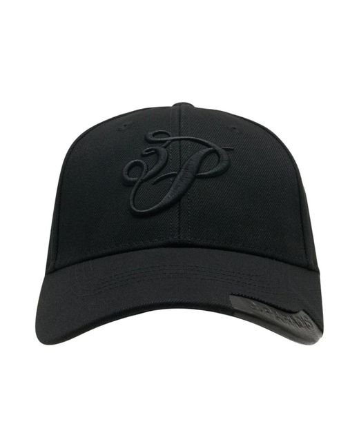 3.PARADIS Cursive Logo Cap in het Black