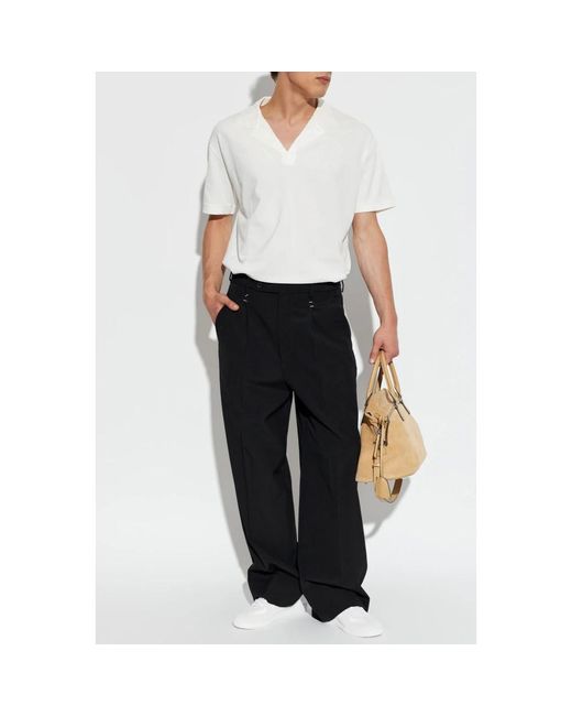 Maison Margiela Taped Polo in het White voor heren