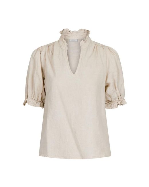 Neo Noir Overhemden ,Katoen Blouses in het Natural