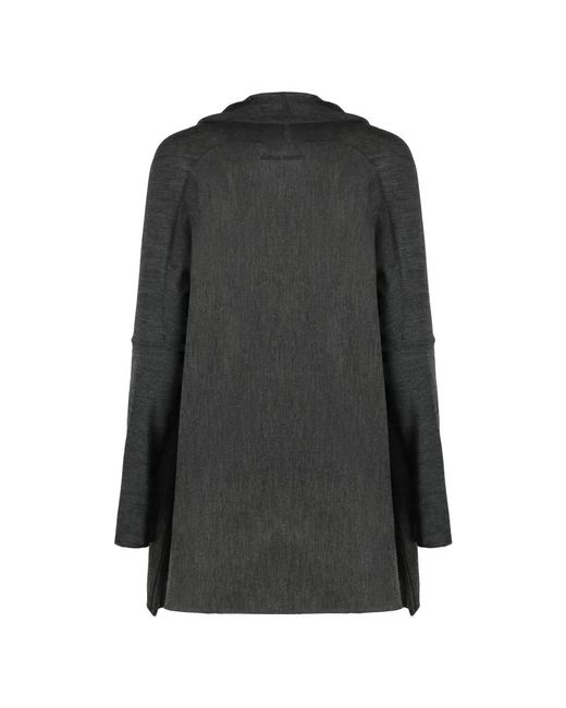 Alberta Ferretti Strikvest Met Striksluiting Van Zuivere Wol in het Black