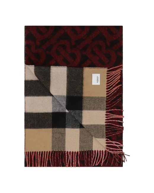 Winter Scarves di Burberry in Red