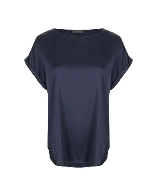 Elena Miro Blue Blouses