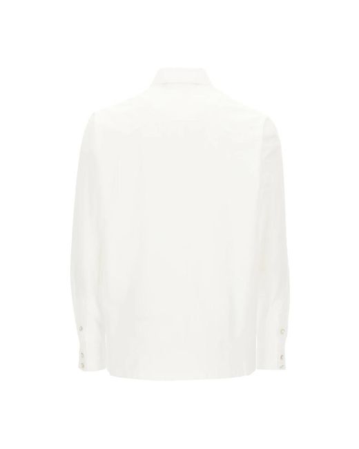 Palm Angels White Casual Shirts for men