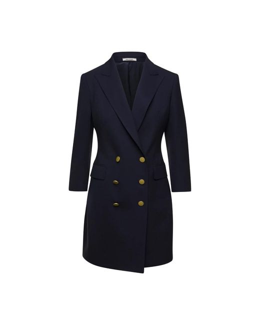 Coats > double-breasted coats Tagliatore en coloris Blue