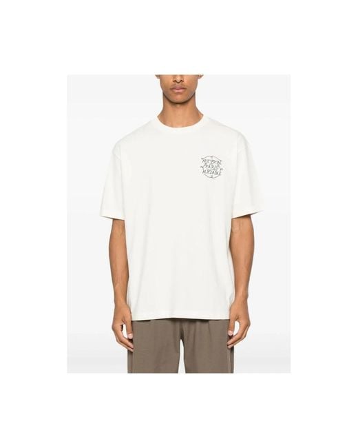 Drole de Monsieur T-Shirts in het White voor heren