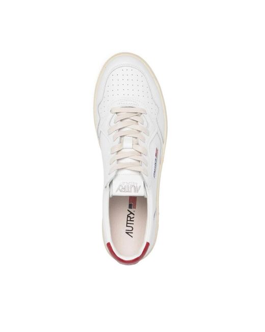 Autry White Sneakers for men
