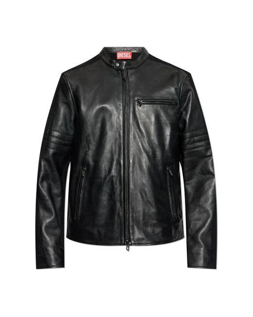 Giacca Ibrida di DIESEL in Black da Uomo