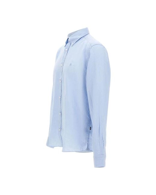 Boss Blue Formal Shirts for men