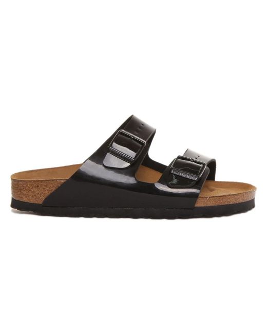 Birkenstock Black Sliders