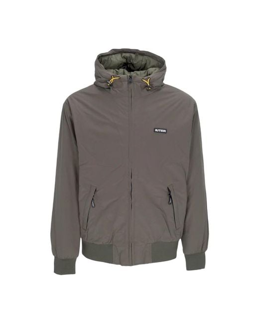 Iuter Gray Light Jackets for men