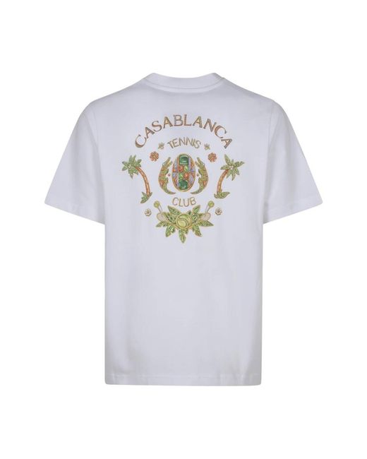 Casablancabrand Blue T-Shirts for men