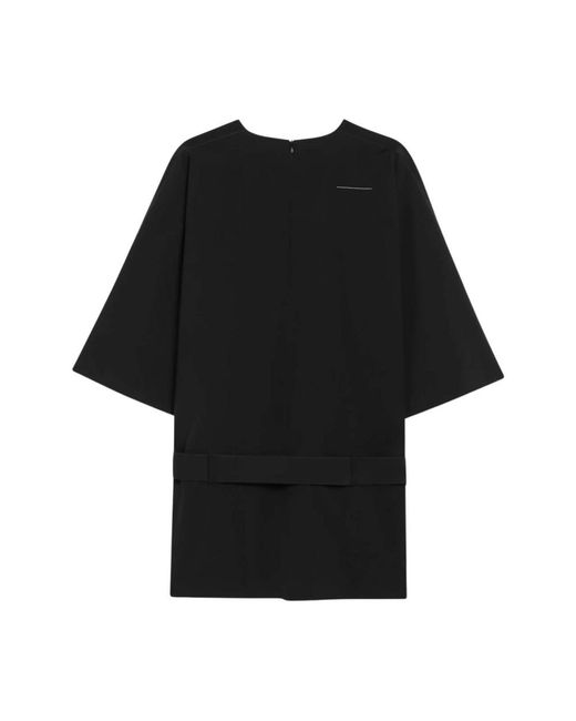 MM6 by Maison Margiela Black Short Dresses
