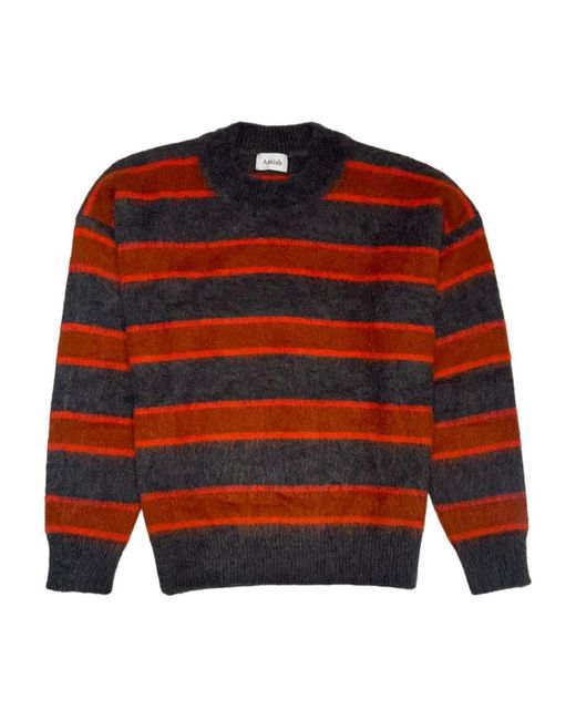 AMISH Red Round-Neck Knitwear for men