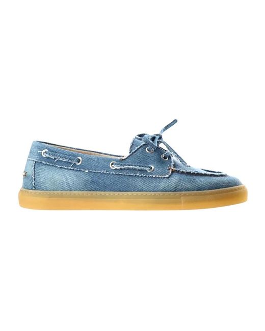 COPENHAGEN Blue Boat Shoes